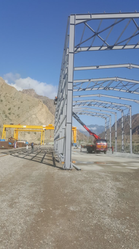 Artvin Yusufeli Andritz Hydro İmalat Fabrikası